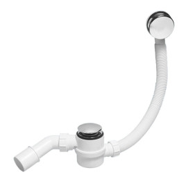 Сифон для ванны автомат хром 1 1/2-40/50 McAlpine MRB12
