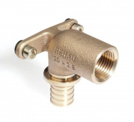 Угольник настенный Rehau Rautitan, длинный Ф16-1/2"